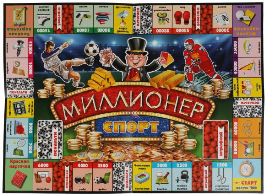 Игра настольная «Миллионер»