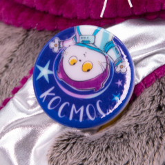 Игрушка мягкая «Басик в костюмчике Космос» - Фото 3
