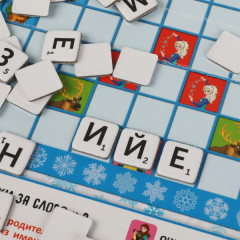 Игра настольная «Собери слово. Принцесса льдов» - Фото 2