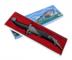 Кортик сувенирный, на ножнах длинный завиток - Фото 2