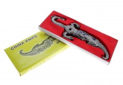 Кортик сувенирный, резные ножны, дракон на рукояти - Фото 2