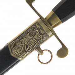 Кортик сувенирный, на ножнах якорь - Фото 1