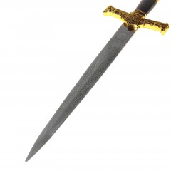 Кортик сувенирный, на навершии «Звезда Давида», золото - синий - Фото 1