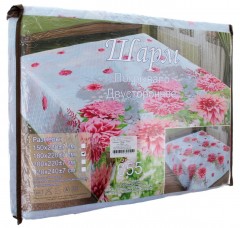 Двустороннее стеганое покрывало из искусственного шелка «Гранд-Шарм» (рис. 055,  евро-макси, размер 220х240) - Фото 1