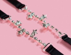 Бретели женские тканевые со звездами - Фото 1