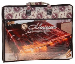 Стеганое покрывало из искусственного шелка «Нью-Йорк» 3D (2-спальное, размер 180х220) - Фото 1