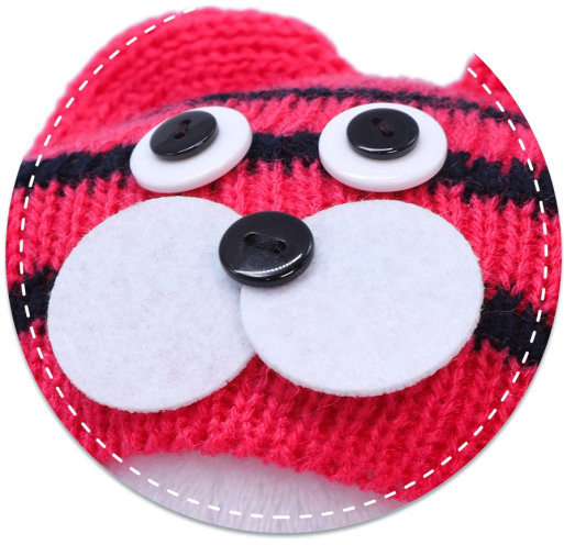 Игрушка мягкая «Кошка Ли-ли в шапке тигрёнка»