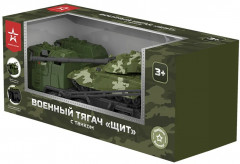 Набор машин «Тягач военный с танком» - Фото 1