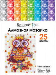 Мозаика алмазная «Сова с ключиком» - Фото 1