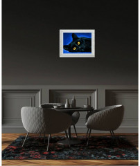 Картина по номерам «На голубом» - Фото 3