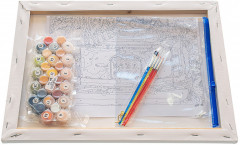 Картина по номерам «Машина с лимонами» - Фото 1