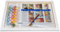 Картина по номерам «Ангелы с грушей» - Фото 2