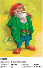 Картина по номерам «Гном» - Фото 1