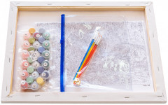 Картина по номерам «Ренуар. Натюрморт с цветами и фруктами» - Фото 2