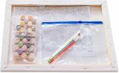 Картина по номерам «Ренуар. Ваза с хризантемами» - Фото 2