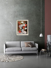 Картина по номерам «Лилии» - Фото 4