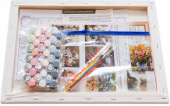 Картина по номерам «Красные и белые» - Фото 3