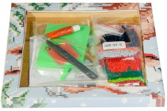 Мозаика алмазная «Белогривая лошадка» - Фото 3