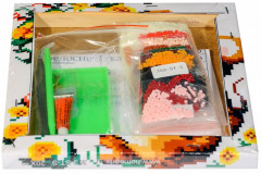 Мозаика алмазная «Мышонок с букетом» - Фото 3