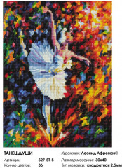 Мозаика алмазная «Танец души» - Фото 1