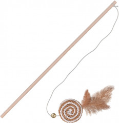 Игрушка-удочка для кошек «Бубен» - Фото 1