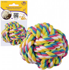 Игрушка для животных «Мячик-полосатик» - Фото 1