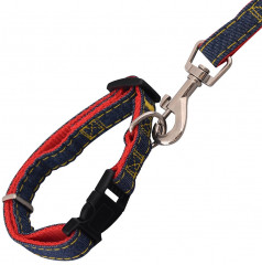 Поводок с ошейником и бубенчиком «Стиль» - Фото 2