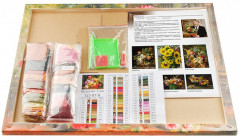 Мозаика алмазная «В дар флоре» - Фото 3