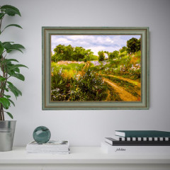 Картина по номерам «Дорога детства» - Фото 3