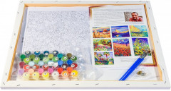 Картина по номерам «Розы. Южная терраса дворца» - Фото 3