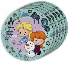 Набор бумажных тарелок «Frozen 2» - Фото 1
