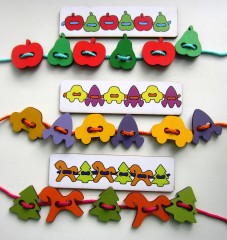 Большой шнуровальный набор (72 детали) - Фото 4