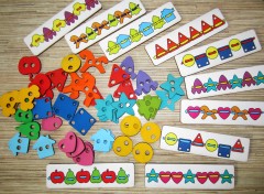 Большой шнуровальный набор (72 детали) - Фото 2