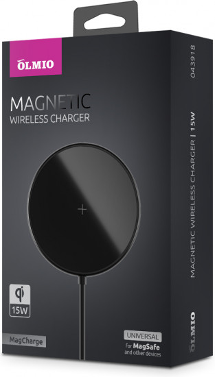 Зарядное устройство беспроводное Olmio MagCharge