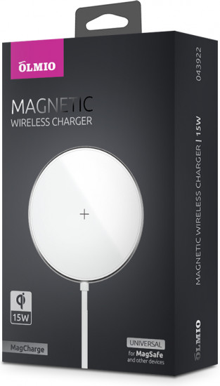 Зарядное устройство беспроводное Olmio MagCharge