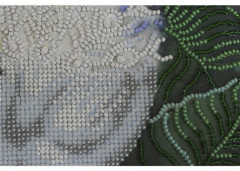 Набор для вышивания бисером «Белоснежный символ счастья» - Фото 3