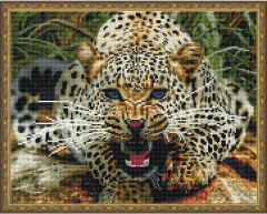 Мозаика алмазная «Хищный взгляд» - Фото 1