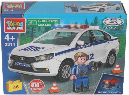 Конструктор «Lada Vesta. Полиция»