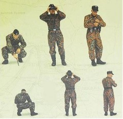 Набор миниатюр "Немецкие танкисты" - Фото 1