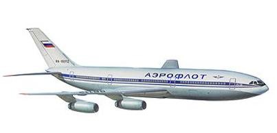 Пассажирский авиалайнер Ил-86