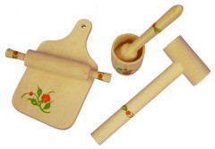 Кухонный набор расписной большой - Фото 2