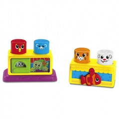 "Кубики-блоки сюрпризами" Веселые зверята - Фото 3