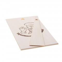 Доска разделочная с лопаткой «Приятного аппетита» - Фото 1