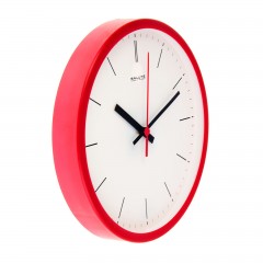 Часы настенные «Датский штрих», красный - Фото 1