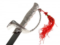 Сабля сувенирная, рукоять ажурная с упором - Фото 1