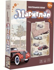 Детский комплект постельного белья «Большие гонки» (1,5-спальный, бязь, 1 наволочка 70х70) - Фото 1