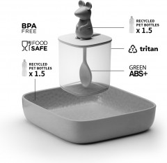 Набор банок для сыпучих продуктов с ложкой «Lucky Mouse Seasoning» - Фото 5