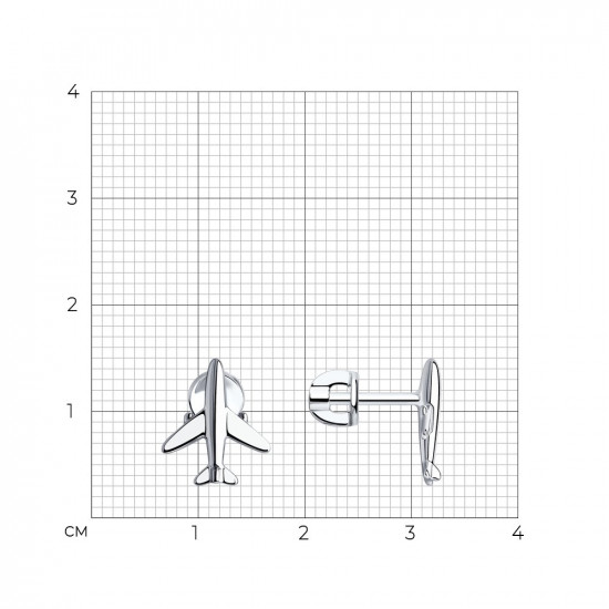 Серьги из серебра