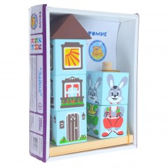 Кубики на палочке «Зайка» - Фото 1