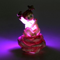 Светильник «Фея на&nbsp;красной розочке» - Фото 1